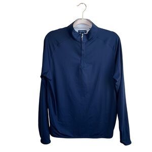Peter Millar Stealth Performance Quarter-Zip Navy Men’s Size Medium